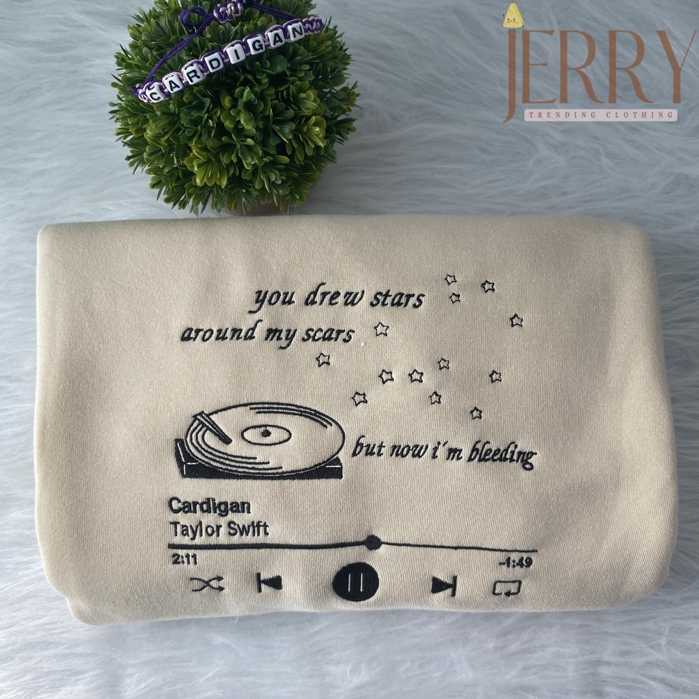 Hot 1989 Taylors Version Shirt, Taylor Swift Embroidered Sweatshirt