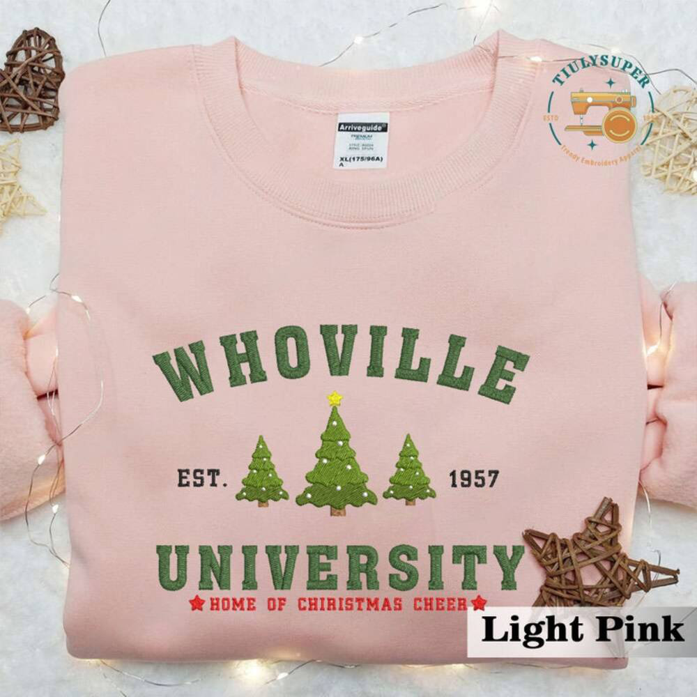 Christmas Tree Farm Embroidered Sweatshirt
