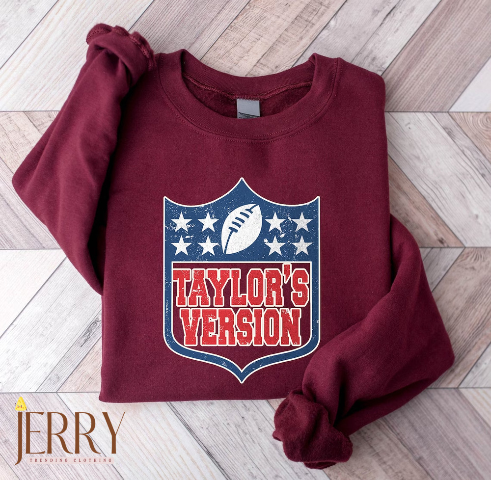 Retro Taylors Version Football Sweatshirt, NFL Taylor Sweatshirt