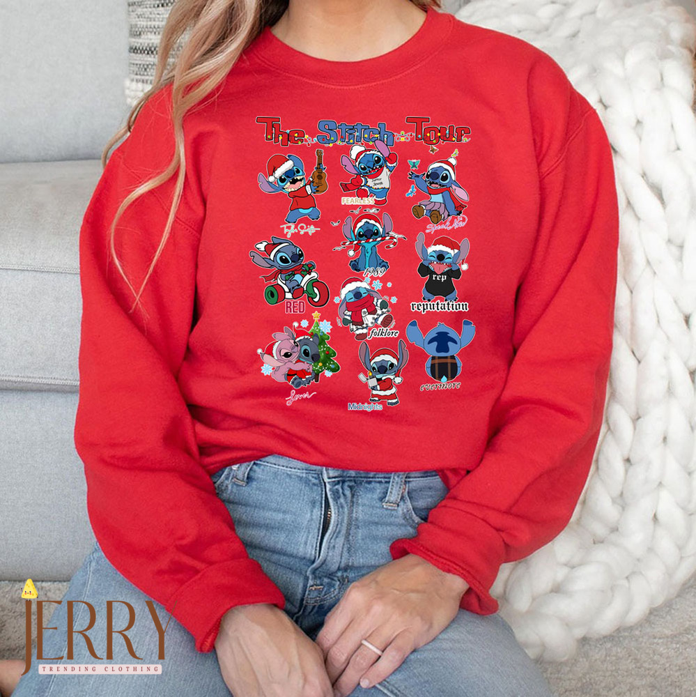 Taylor Swift The Stitch Tour Shirt, Christmas Gift For Swifties