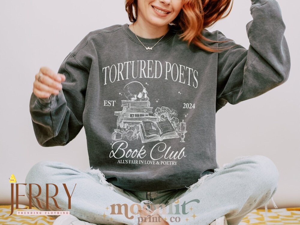 The Tortured Poets Department Shirt Gildan Crewneck, TSwift New Album Shirt, All’s Fair in Love and Poetry, Swiftie Shirt TTPD Shirt Swiftie