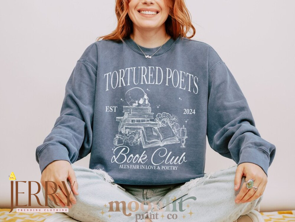 The Tortured Poets Department Shirt Gildan Crewneck, TSwift New Album Shirt, All’s Fair in Love and Poetry, Swiftie Shirt TTPD Shirt Swiftie