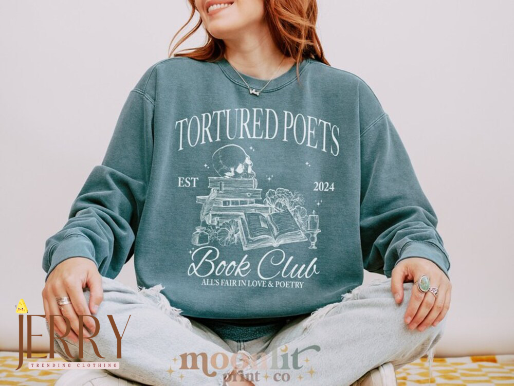 The Tortured Poets Department Shirt Gildan Crewneck, TSwift New Album Shirt, All’s Fair in Love and Poetry, Swiftie Shirt TTPD Shirt Swiftie