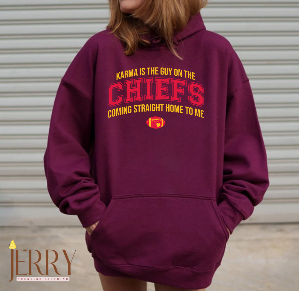 Vintage Karma Is The Guy On The Chiefs Taylor Travis Kelce Sweatshirt