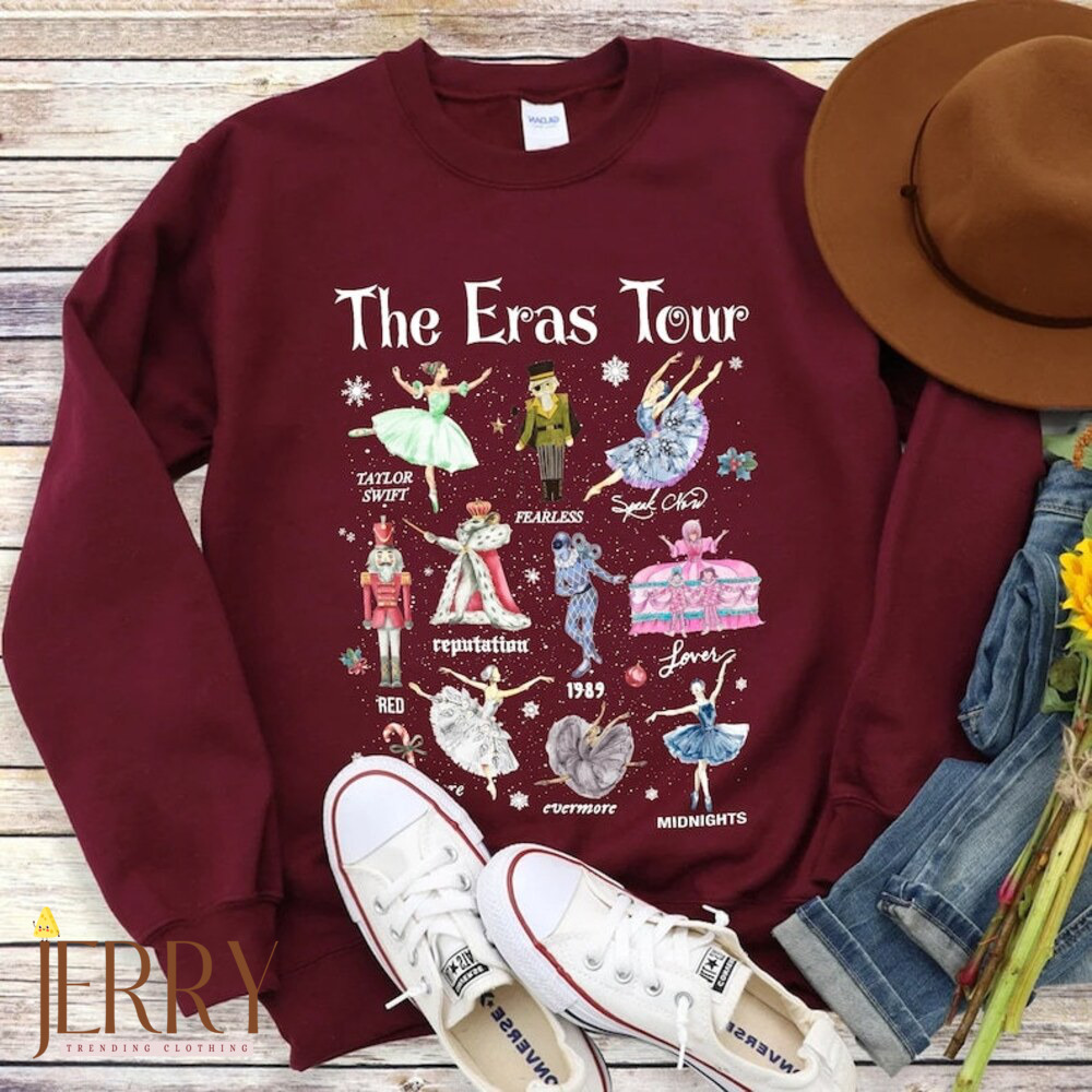 Vintage Taylor Swif Eras Tour Christmas sweatshirt, Christmas Sweatshirt