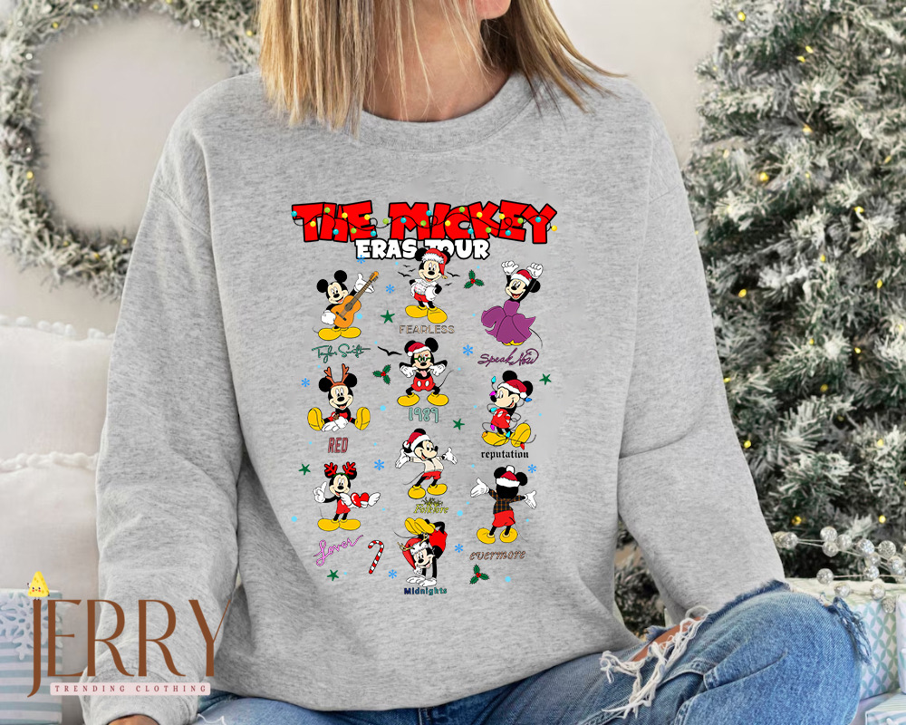 Vintage Taylor Swift Eras Mickey Tour Sweatshirt, Cheap Mickey Disney Sweatshirt
