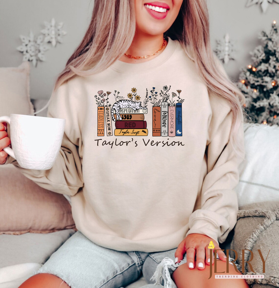 Vintage Taylor Swift Eras Tour Album Taylor’s Version Sweatshirt, Eras Tour Shirt